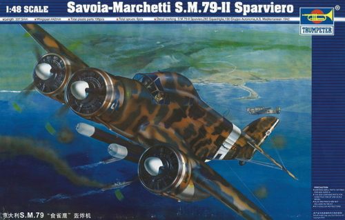 Trumpeter 02817 Savoia Marchetti SM-79 II Sparviero (1/48)