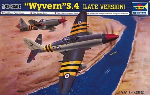 Trumpeter 02820 Westland Wyvern S. 4 Späte Version (1/48)