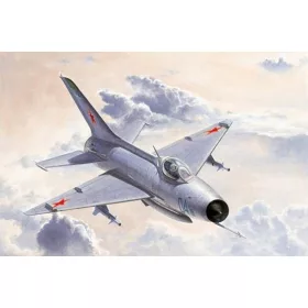   Trumpeter 02858 MiG-21 F-13/J-7 Fighter 1/48 repülőgép makett