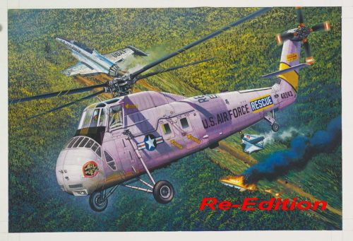 Trumpeter 02884 HH-34J USAF Combat Rescue - Re-Edition (1/48)