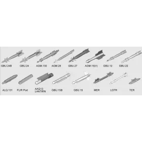 Trumpeter 03304 US aircraft weapons - Guided Bombs (1/32)
