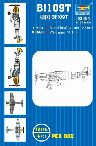 Trumpeter 03464 Bf109 (1/700)