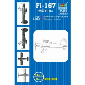 Trumpeter 03465 Fi-167 (1/700)