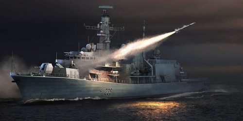 Trumpeter 04547 HMS TYPE 23 Frigate - Monmouth (F235) (1/350)