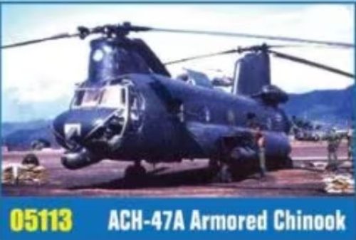 Trumpeter 05113 Boeing ACH-47A Armored Chinook 1/35 helikopter makett