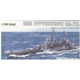   Trumpeter 05315 USS Pittsburgh CA-72 (1944) Baltimore class Heavy Cruiser 1/700 hajó makett