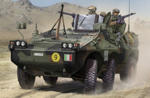 Trumpeter 05526 Italian PUMA 6×6 1/35 harcjármű makett