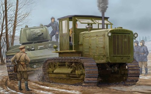 Trumpeter 05539 Russian ChTZ S-65 Tractor with Cab1 (1/35)