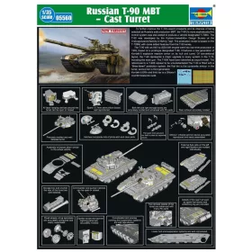 Trumpeter 05560 Russian T-90A MBT - Cast Turret (1/35)