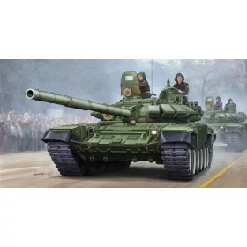   Trumpeter 05564 Russian T-72B Mod1990 MBT 1/35 harckocsi makett