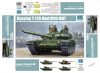 Trumpeter 05564 Russian T-72B Mod1990 MBT 1/35 harckocsi makett