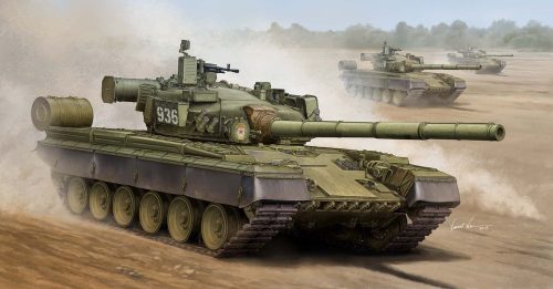 Trumpeter 05565 Russian T-8oB MBT (1/35)