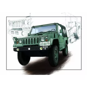   Trumpeter 05572 JGSDF type 73 Light Truck(Revision light (1/35)