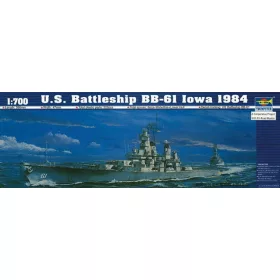 Trumpeter 05701 Schlachtschiff USS Iowa BB-61 1984 (1/700)