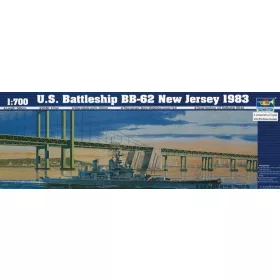   Trumpeter 05702 Schlachtschiff USS New Jersey BB-62 1983 (1/700)