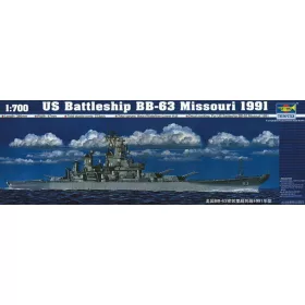   Trumpeter 05705 Schlachtschiff USS Missouri BB-63 1991 (1/700)