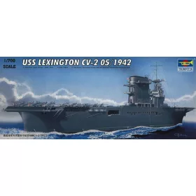   Trumpeter 05716 USS Lexington CV-2 05/1942 mit Flugzeugen und Wasserfläche!!!! (1/700)