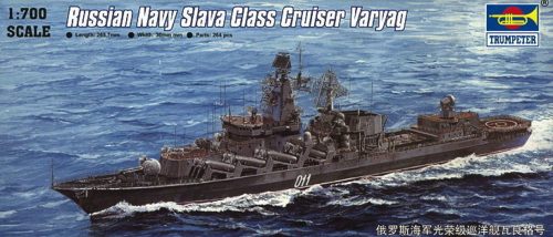 Trumpeter 05721 Russischer Kreuzer Varyag der Slava Class (1/700)