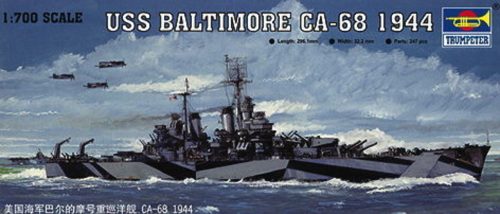 Trumpeter 05725 USS Baltimore CA-68 1944 (1/700)