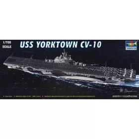 Trumpeter 05729 Flugzeugträger USS Yorktown CV-10 (1/700)