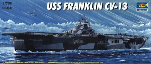 Trumpeter 05730 Flugzeugträger USS Franklin CV-13 (1/700)