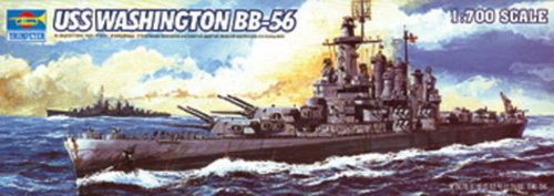 Trumpeter 05735 USS Washington BB-56 (1/700)