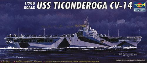 Trumpeter 05736 USS Ticonderoga CV-14 (1/700)