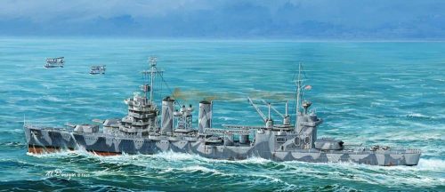 Trumpeter 05745 USS Tuscaloosa  CA-37 (1/700)