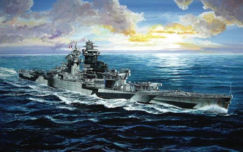 Trumpeter 05750 French Navy RICHELIEU 1943 (1/700)