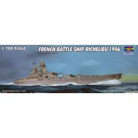 Trumpeter 05751 Battelship Richelieu 1949 (1/700)