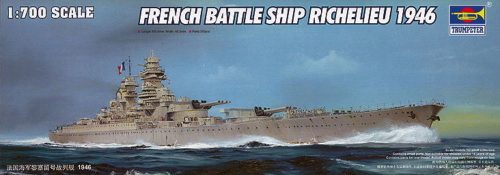 Trumpeter 05751 Battelship Richelieu 1949 (1/700)