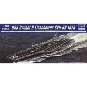 Trumpeter 05753 USS Dwight D. Eisenhower CVN-69 1978 (1/700)