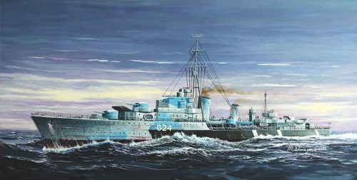 Trumpeter 05759 Tribal-class destroyer HMCS Huron (G24) 1944 (1/700)