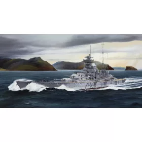 Trumpeter 05766 German cruiser Prinz Eugen 1942 (1/700)