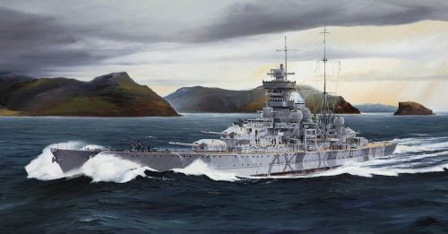 Trumpeter 05766 German cruiser Prinz Eugen 1942 (1/700)