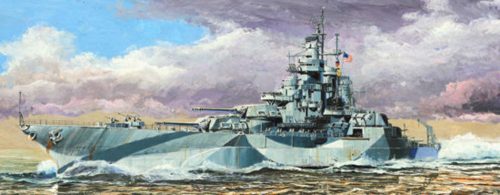 Trumpeter 05772 USS West Vigina BB-48 1945 (1/700)