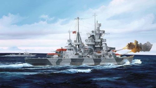 Trumpeter 05775 German Cruiser Admiral Hipper 1940 (1/700)