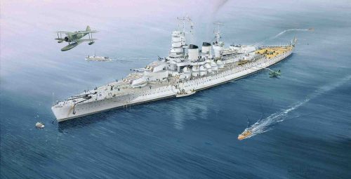 Trumpeter 05779 Italian Navy Battleship RN V.Veneto 1940 (1/700)