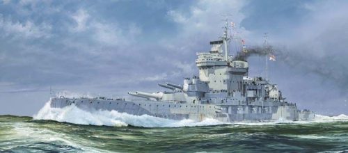 Trumpeter 05795 HMS Warspite 1942 (1/700)