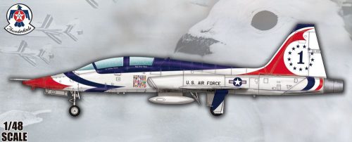 Trumpeter 05809 US T-38A Talon-Thunderbird (1/48)