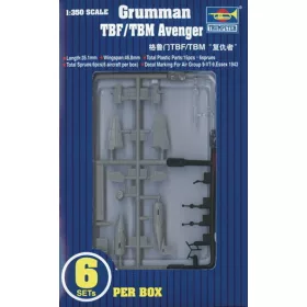 Trumpeter 06212 Grumman TBF/TBM Avenger (1/350)
