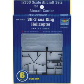 Trumpeter 06214 Sikorsky SH-3H Sea King Helicopter (1/350)