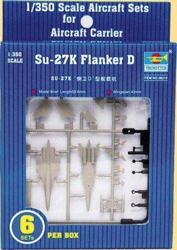 Trumpeter 06215 Sukhoi Su-27 Flanker D (1/350)