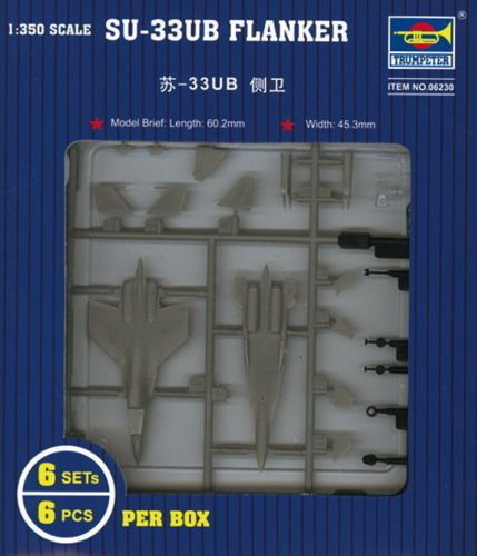 Trumpeter 06230 Su-33 UB Flanker (1/350)