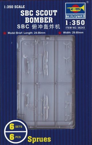 Trumpeter 06243 SBC Scout Bomber (1/350)