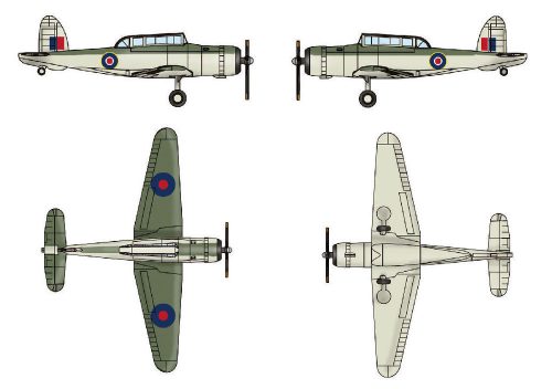 Trumpeter 06276 Blackburn skua (1/350)