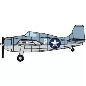 Trumpeter 06402 F4F-4 WILDCAT (1/350)