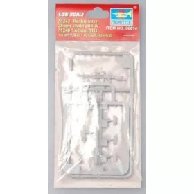   Trumpeter 06614 M242 Bushmaster 25mm chain gun & M240 7.62mm MG (1/35)