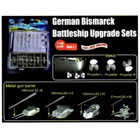   Trumpeter 06627 German Bismarck Battleship Upgrade Sets (1/200)