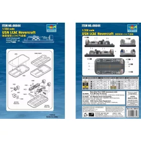 Trumpeter 06644 USN LCAC Hovercraft (1/350)